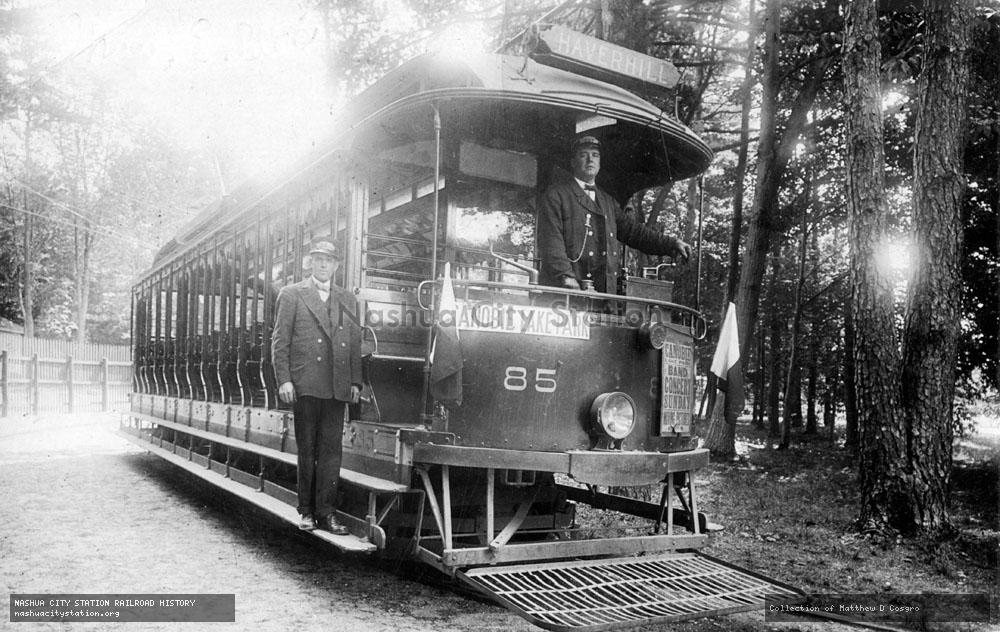 Massachusetts Northeastern Street Railway #85 at Canobie Lake Park, Salem, New Hampshire